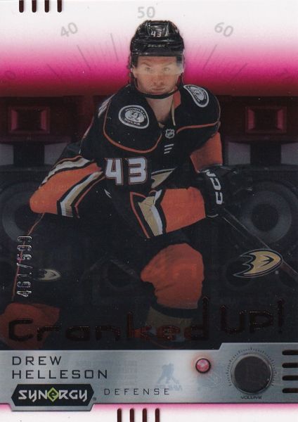 insert RC karta DREW HELLESON 23-24 Synergy Cranked Up Red /599